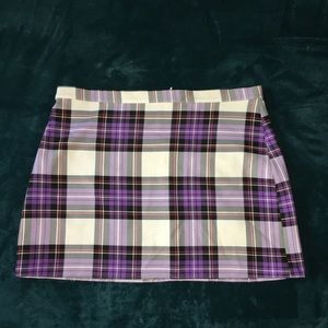 Plaid Skirt